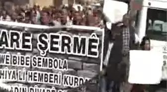 Suriye Sınırında Yapılmak İstenen Duvara Protesto