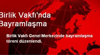 Birlik Vakfı Bayramda Yazar Miyasoğlu'yu Dualarla Andı