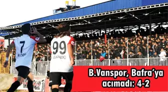 B. Vanspor, Bafra'ya Acımadı: 4-2