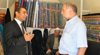 Başkan Adayı Zahit, Seçim Turlarını Sürdürüyor
