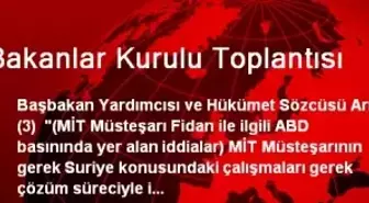 Bakanlar Kurulu Toplantısı