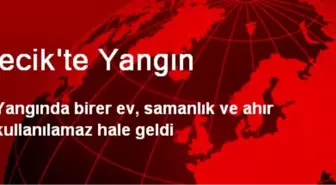 Bilecik'te Yangın