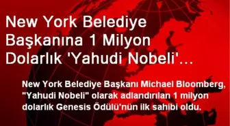 New York Belediye Başkanına 1 Milyon Dolarlık 'Yahudi Nobeli' Ödülü