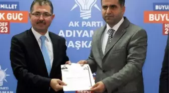 Mehmet Emin Taş, AK Parti'ye Başvurusunu Yaptı