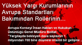 Yüksek Yargı Kurumlarının Avrupa Standartları Bakımından Rollerinin Güçlendirilmesi Ortak Projesi
