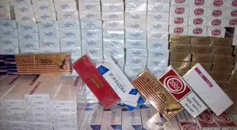 Erzurum'da Bin 692 Paket Kaçak Sigara Ele Geçirildi