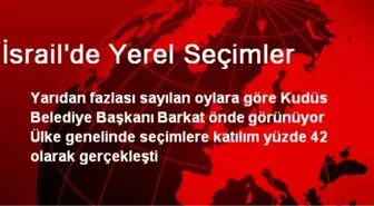 Kudüs Belediye Başkanı Nir Barkat, Rakibini Geçti