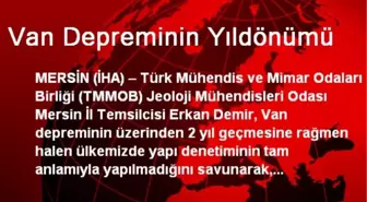 Van Depreminin Yıldönümü