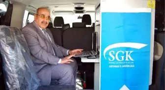 Sgk'nın Mobil Denetim Araçı Hizmete Girdi