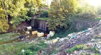 Deredeki Buzdolabı Atıkları Temizleniyor