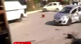 İstanbul'da Tır Park Halindeki Araçların Üstüne Uçtu