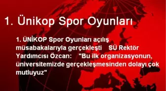 1. Ünikop Spor Oyunları