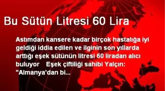 Bu Sütün Litresi 60 Lira