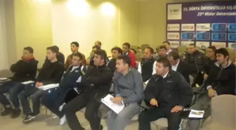 Erzurum'da Masa Tenisi Hakem Semineri Yapıldı