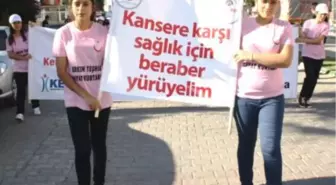 Osmaniye'de Meme Kanseri Bilinçlendirme Yürüyüşü Yapıldı