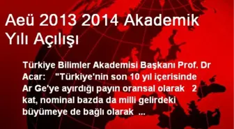 Aeü 2013 2014 Akademik Yılı Açılışı