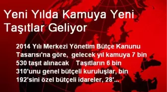 Yeni Yılda Kamuya Yeni Taşıtlar Geliyor