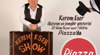 Samsun Piazza'da Kerem Eser Şov