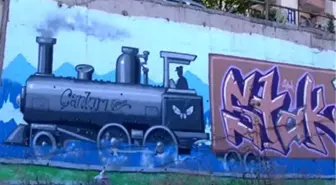 Bilgisayar oyunundan etkilendi, graffiti sanatçısı oldu