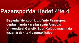 Pazarspor'da Hedef 4'te 4