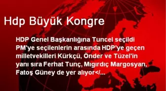 Hdp Büyük Kongre