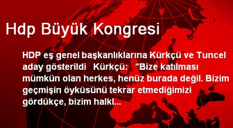 Hdp Büyük Kongresi