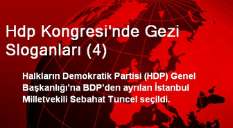 Hdp Kongresi'nde Gezi Sloganları (4)