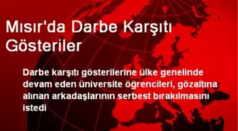 Mısır'da Darbe Karşıtı Gösteriler