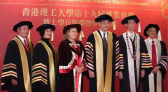 Güler Sabancı'ya Hong Kong Polytechnıc Üniversitesi'nden Fahri Doktora