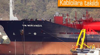 Tanker Arıza Yaptı, İstanbul'un İnterneti Tehlikeye Girdi