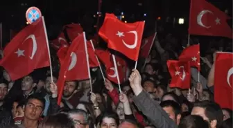 Kırklareli Türk Bayrakları ve Meşalelerle Yürüdü