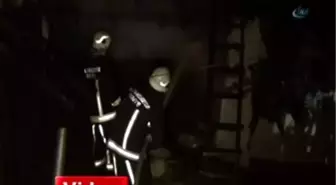 Malatya'da Yangın, 3 Ev Yandı