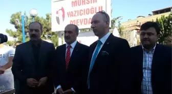 Muhsin Yazıcıoğlu'nun Adı Kula'da Bir Meydana Verildi