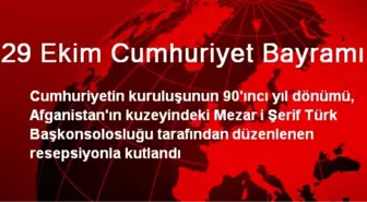 Mezar-i Şerif'te Cumhuriyetin 90. Yılı Kutlandı