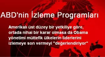 ABD'nin İzleme Programları