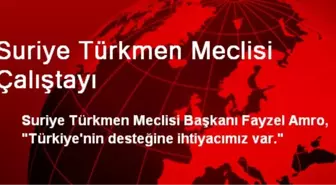 Suriye Türkmen Meclisi Çalıştayı