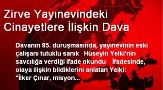 Zirve Yayınevindeki Cinayetlere İlişkin Dava