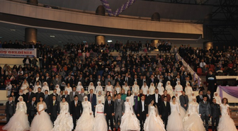 Bağcılar'da 10 Ayda 5 Bin 50 Nikah Kıyıldı