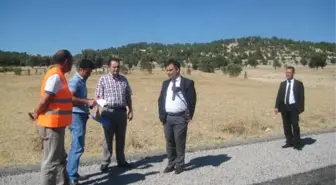 Eşme Kaymakamı Halim, Yem Tesislerini Gezdi