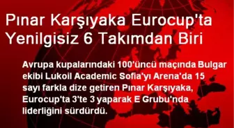 Pınar Karşıyaka Eurocup'ta Yenilgisiz 6 Takımdan Biri