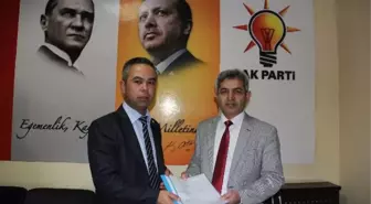 Erözgün, Adaylık Başvurusunu Yaptı