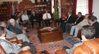 Vatan Şehitleri ve Gazileri Derneği Üyeleri Ünver'i Ziyaret Etti