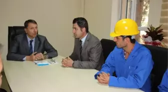 Topluma Kazandırılan Hükümlülerden Büyükhatipoğlu'na Ziyaret