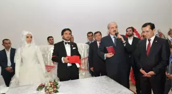 Numan Kurtulmuş Kızılcahamam'da Nikah Şahitliği Yaptı