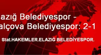 Elazığ Belediyespor - Balçova Belediyespor: 2-1