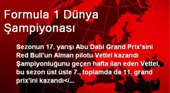 Formula 1 Dünya Şampiyonası