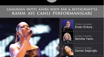 Melis Sökmen Lasagrada Hotel İstanbul'da