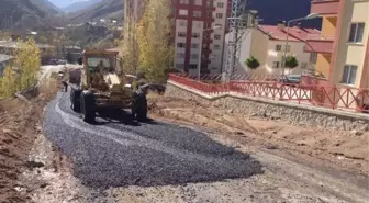 Eleşkirt'te Asfaltlama Çalışmaları
