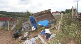 Ordu'da Tarım Aracı Devrildi: 1 Yaralı