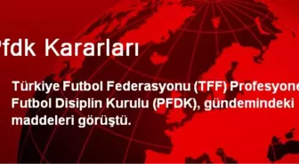 PFDK, Hatayspor'un Takımını Küme Düşürdü